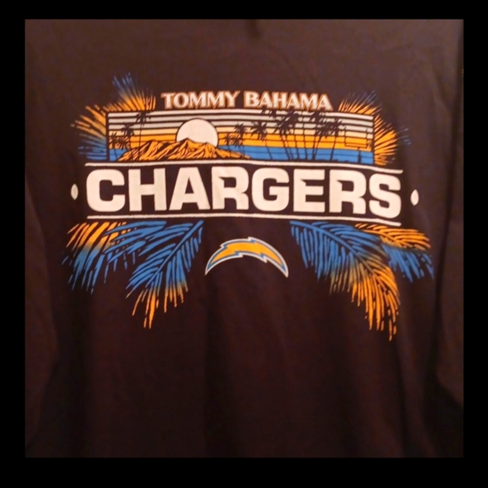 TOMMY BAHAMA NFL CHARGERS HOODIE
